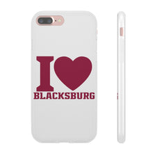 Load image into Gallery viewer, I Love Blacksburg Flexi Phone Case
