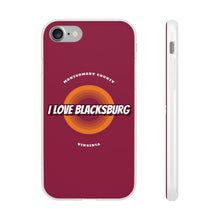 Load image into Gallery viewer, I Love Blacksburg Retro Flexi Phone Case

