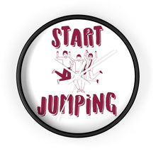 Load image into Gallery viewer, Start Jumping Group Wall Clock
