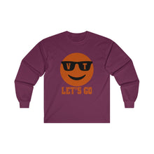 Load image into Gallery viewer, Let's Go Smiley Sunglasses Long Sleeve Tee
