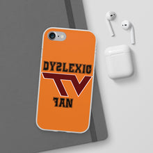 Load image into Gallery viewer, Dyslexic Fan Flexi Phone Case
