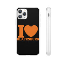 Load image into Gallery viewer, I Love Blacksburg Flexi Phone Case
