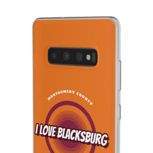 Load image into Gallery viewer, I Love Blacksburg Retro Flexi Phone Case
