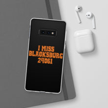 Load image into Gallery viewer, I Miss Blacksburg 24061 Flexi Phone Case
