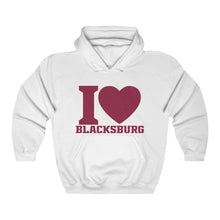 Load image into Gallery viewer, I Love Blacksburg Hoodie
