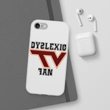 Load image into Gallery viewer, Dyslexic Fan Flexi Phone Case
