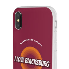 Load image into Gallery viewer, I Love Blacksburg Retro Flexi Phone Case
