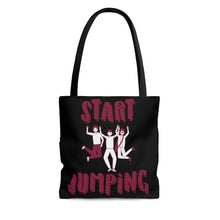 Load image into Gallery viewer, Start Jumping Group Tote Bag
