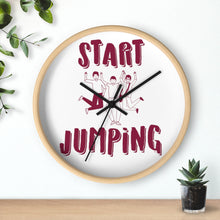 Load image into Gallery viewer, Start Jumping Group Wall Clock

