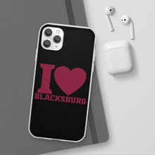 Load image into Gallery viewer, I Love Blacksburg Flexi Phone Case
