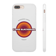 Load image into Gallery viewer, I Love Blacksburg Retro Flexi Phone Case
