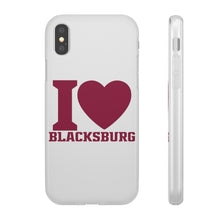 Load image into Gallery viewer, I Love Blacksburg Flexi Phone Case
