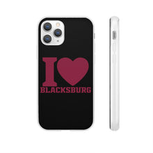 Load image into Gallery viewer, I Love Blacksburg Flexi Phone Case
