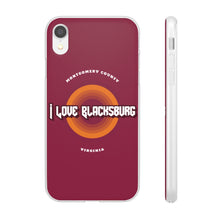 Load image into Gallery viewer, I Love Blacksburg Rock Flexi Phone Case
