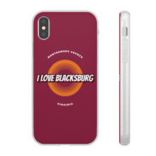 Load image into Gallery viewer, I Love Blacksburg Retro Flexi Phone Case
