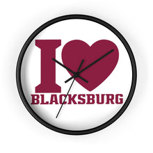 Load image into Gallery viewer, I Love Blacksburg Wall Clock
