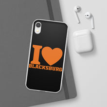 Load image into Gallery viewer, I Love Blacksburg Flexi Phone Case

