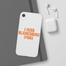 Load image into Gallery viewer, I Miss Blacksburg 24061 Flexi Phone Case
