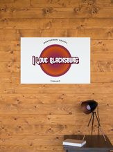 Load image into Gallery viewer, I Love Blacksburg Rock Canvas Gallery Wraps
