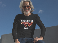 Load image into Gallery viewer, Dyslexic Fan Long Sleeve Tee
