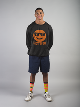 Load image into Gallery viewer, Let's Go Smiley Sunglasses Long Sleeve Tee
